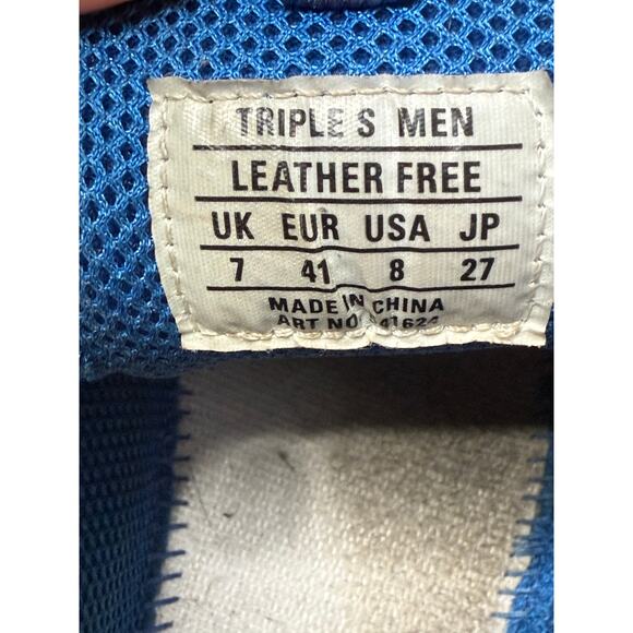 Balenciaga Triple S Men's Sneakers Size 41EU / 8 US Blue Clear Sole - Picture 9 of 9